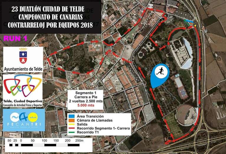 Segmento 1 de la carrera (Foto TA)